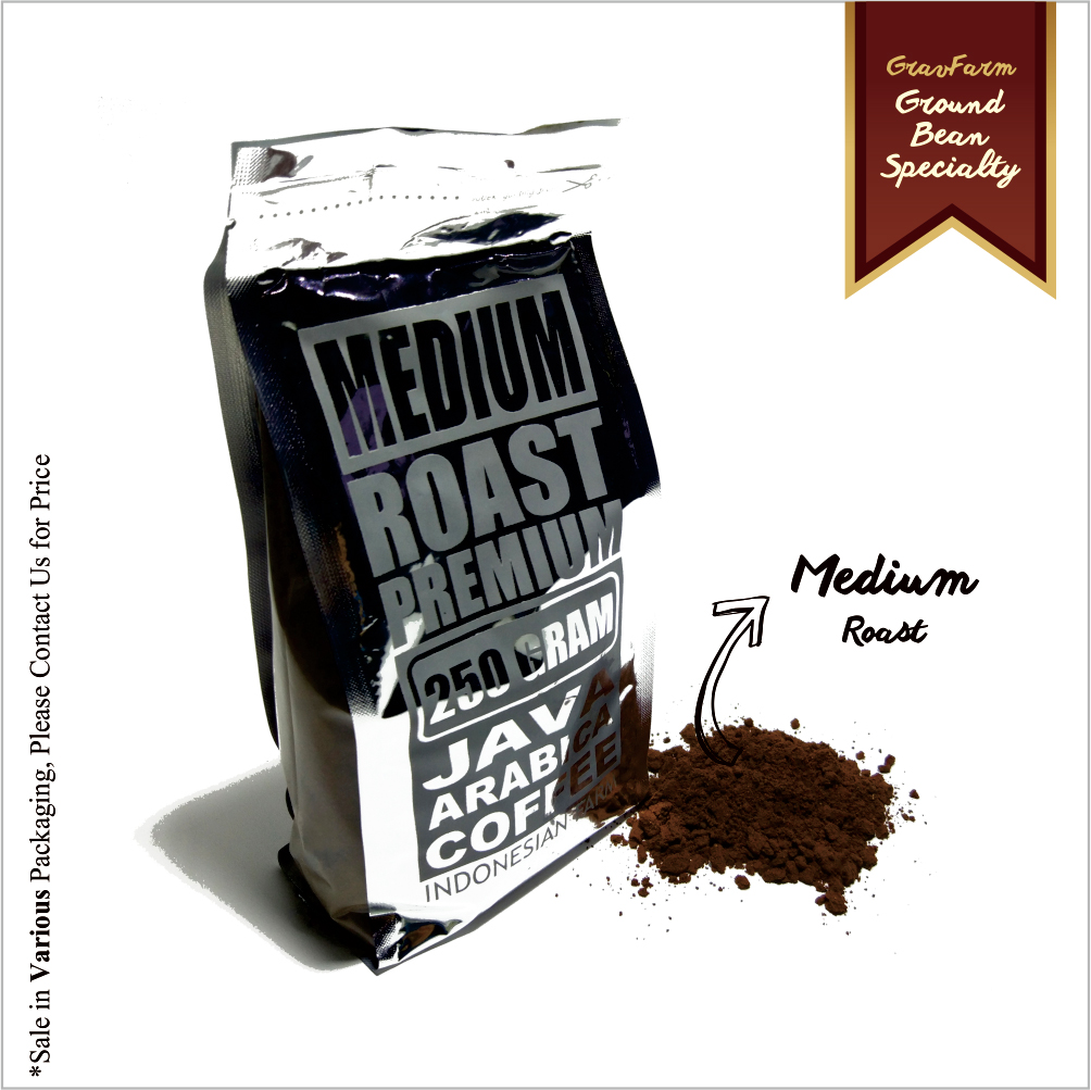 Ground Bean Medium Roast Premium